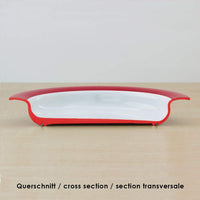 Large Plate with Sloped Base