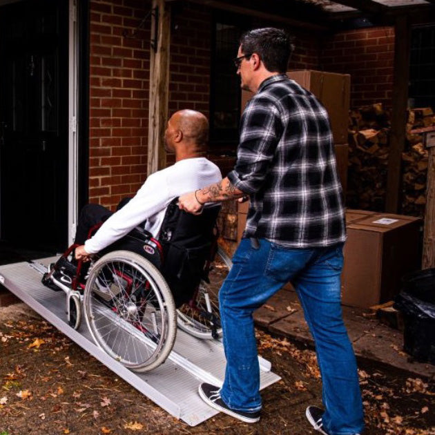 Metro Folding Ramp Metro Portable Folding Aluminium Ramp | Folding Ramps | Manage At Home