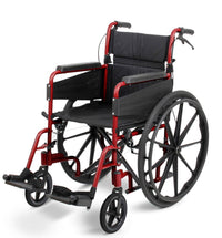 Escape Lite Self Propel Wheelchair - Silver Blue