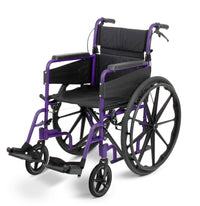 Escape Lite Self Propel Wheelchair - Silver Blue