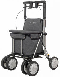 Carlett Shopping Rollator - Black