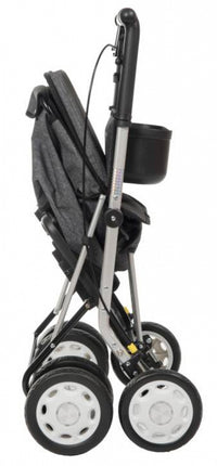 Carlett Shopping Rollator - Black