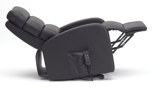 Three Pillow Dual Motor PU Riser Recliner Image 5