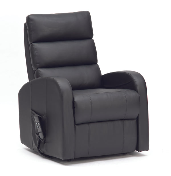 Three Pillow Dual Motor PU Riser Recliner Image 6