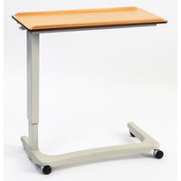 Easylift Overbed Table in Beech (wheelchair base)