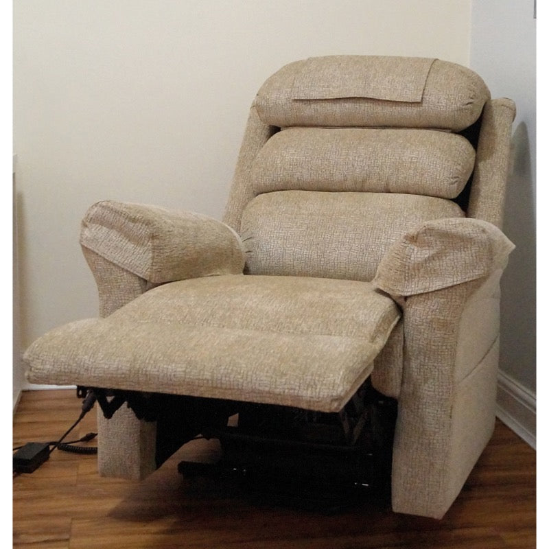 Ecclesfield Single Motor Wall Hugging Riser Recliner Chair | Single ...