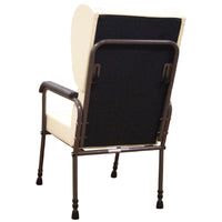 Flat Pack Chelsfield High Back Chair - Cream