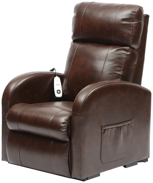 Daresbury Single Motor PU Riser Recliner Chair Image 2