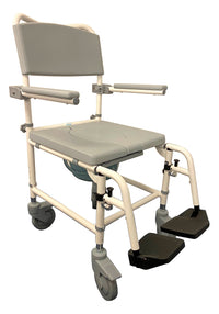 Combathe Attendant Propelled Shower Commode Chair