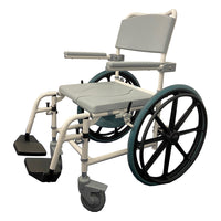 Combathe Self Propelled Shower Commode Chair