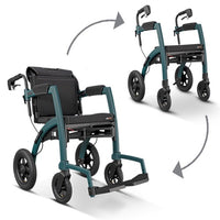 Rollz Motion Performance All-Terrain Rollator and Wheelchair