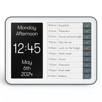 Relish Day Hub - Dementia Reminder Clock