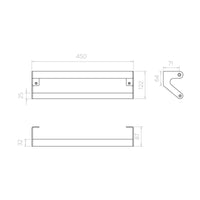 Elegance Towel Grab Rail