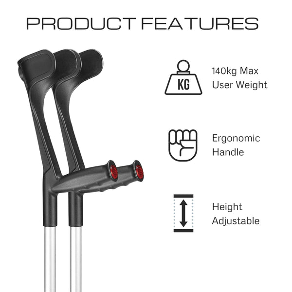 Ossenberg Classic Open Cuff Crutch Image 5