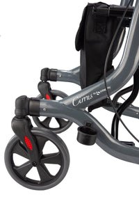 Cirrus Lightweight Aluminium 4 Wheel Rollator - Dark Grey