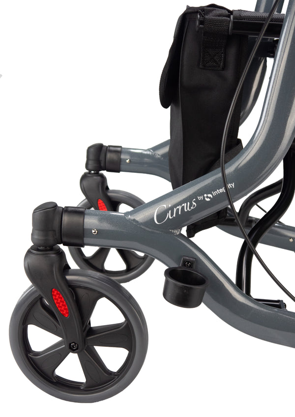 Cirrus Lightweight Aluminium 4 Wheel Rollator Image 2