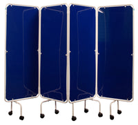 Screen Frame with Panels - Blue