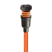 Flexyfoot Comfort Grip Open Cuff Crutches - Orange