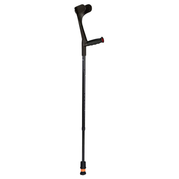 Flexyfoot Premium Carbon Fibre Folding Soft Grip Crutches Image 3