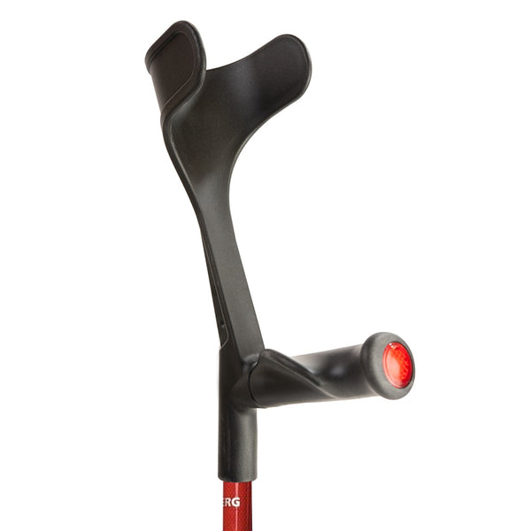 Flexyfoot Premium Carbon Fibre Comfort Grip Folding Crutches Image 4