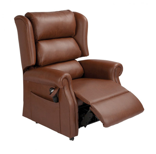 Matrix Traditional Tilt-in-Space Dual Motor Riser Recliner Chair Image 3