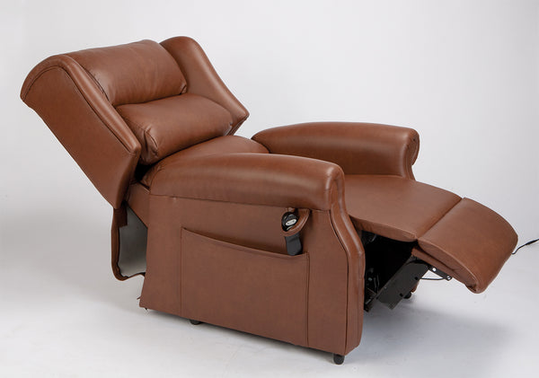 Matrix Traditional Tilt-in-Space Dual Motor Riser Recliner Chair Image 4
