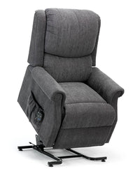 Indiana Petite Single Motor Electric Riser Recliner Chair - Berry