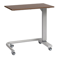 Alerta Gas Lift Overbed Table - Oak