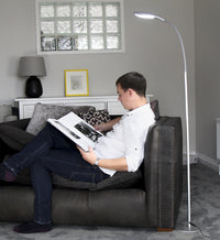 High Vision LED Floor Lamp - Black