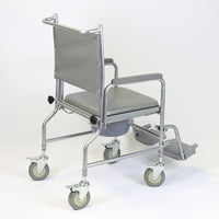 NRS Height Adjustable Wheeled Commode