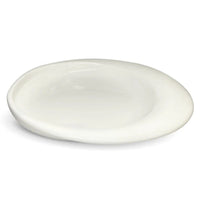 Dignity Large Scoop Plate - White