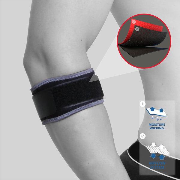 Kedley Aero-Tech Neoprene Tennis Elbow Support Image 2