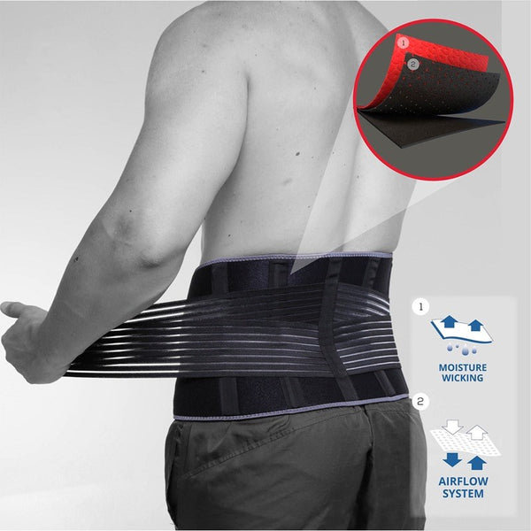 Kedley Aero-Tech Neoprene Advanced Back Support Image 3