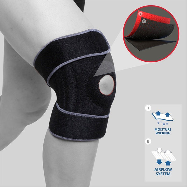 Kedley Aero-Tech Neoprene Knee Support with Stabilizer Image 3
