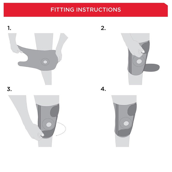 Kedley Aero-Tech Neoprene Knee Support with Stabilizer Image 5