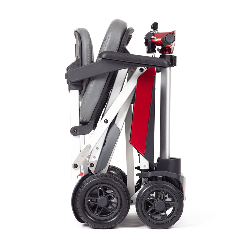Manual Fold+ Aluminium Scooter - Red – Manage At Home