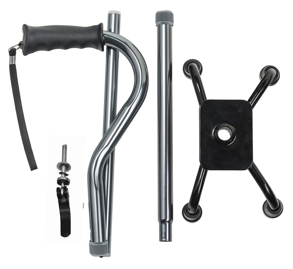 Folding Quad Cane Image 3