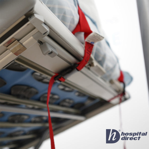 Satin SIBA Sheets - 4-Way Top Draw Sheet with Security Locking Loops Image 2