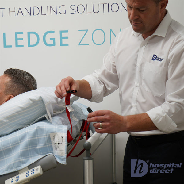 Satin SIBA Sheets - 4-Way Top Draw Sheet with Security Locking Loops Image 3