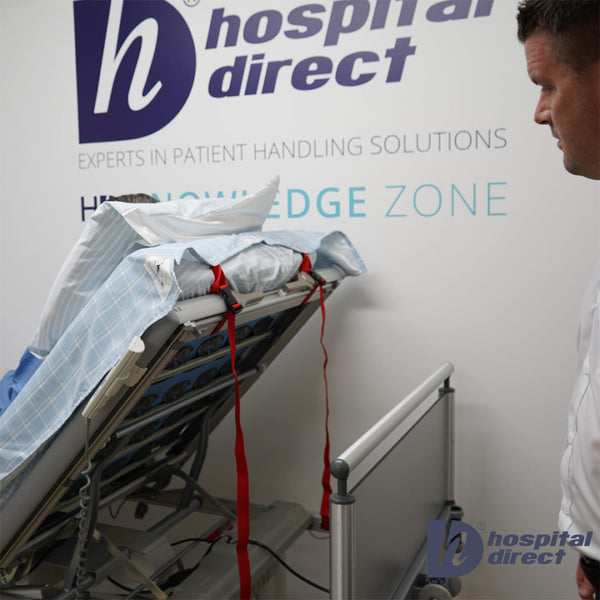 Satin SIBA Sheets - 4-Way Top Draw Sheet with Security Locking Loops Image 4