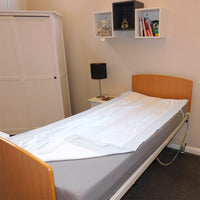 Satin SIBA Sheets - 2-Way Base Sheet with Elasticated Straps