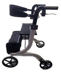 Integrity Leo Premium Rollator - Metallic Silver
