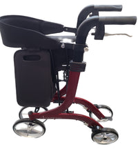 Integrity Aries Premium Rollator - Metallic Dark Red