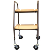 NRS Home Helper Wheeled Trolley - Brown