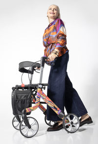 Art Line Rollator - Flower Power