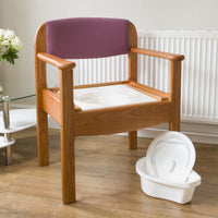 Royale - Extra Wide Commode - Beech / Pink