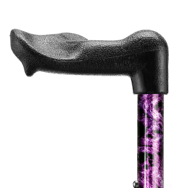 WalkOn Contoured Grip Folding Walking Stick Image 4