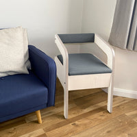 Timberry Scandi Commode - Grey