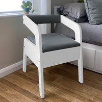 Timberry Scandi Commode - Grey