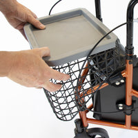 Basket and Tray Set for NRS Three Wheel Rollator